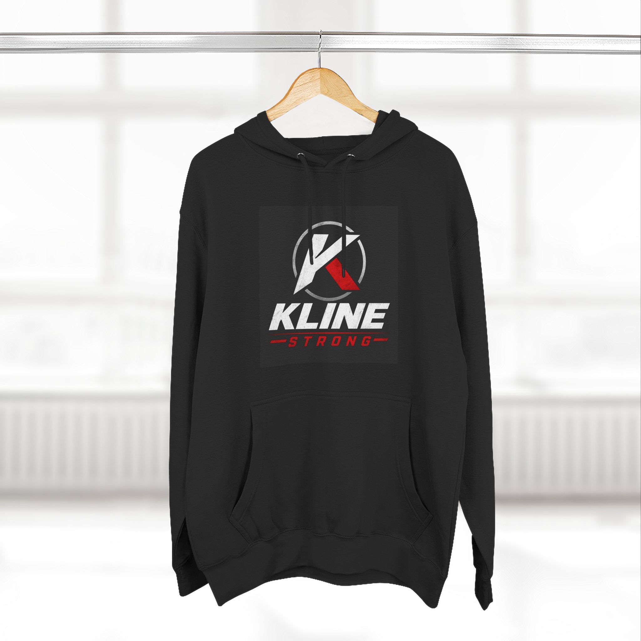 Kline Strong Three-Panel Fleece Hoodie