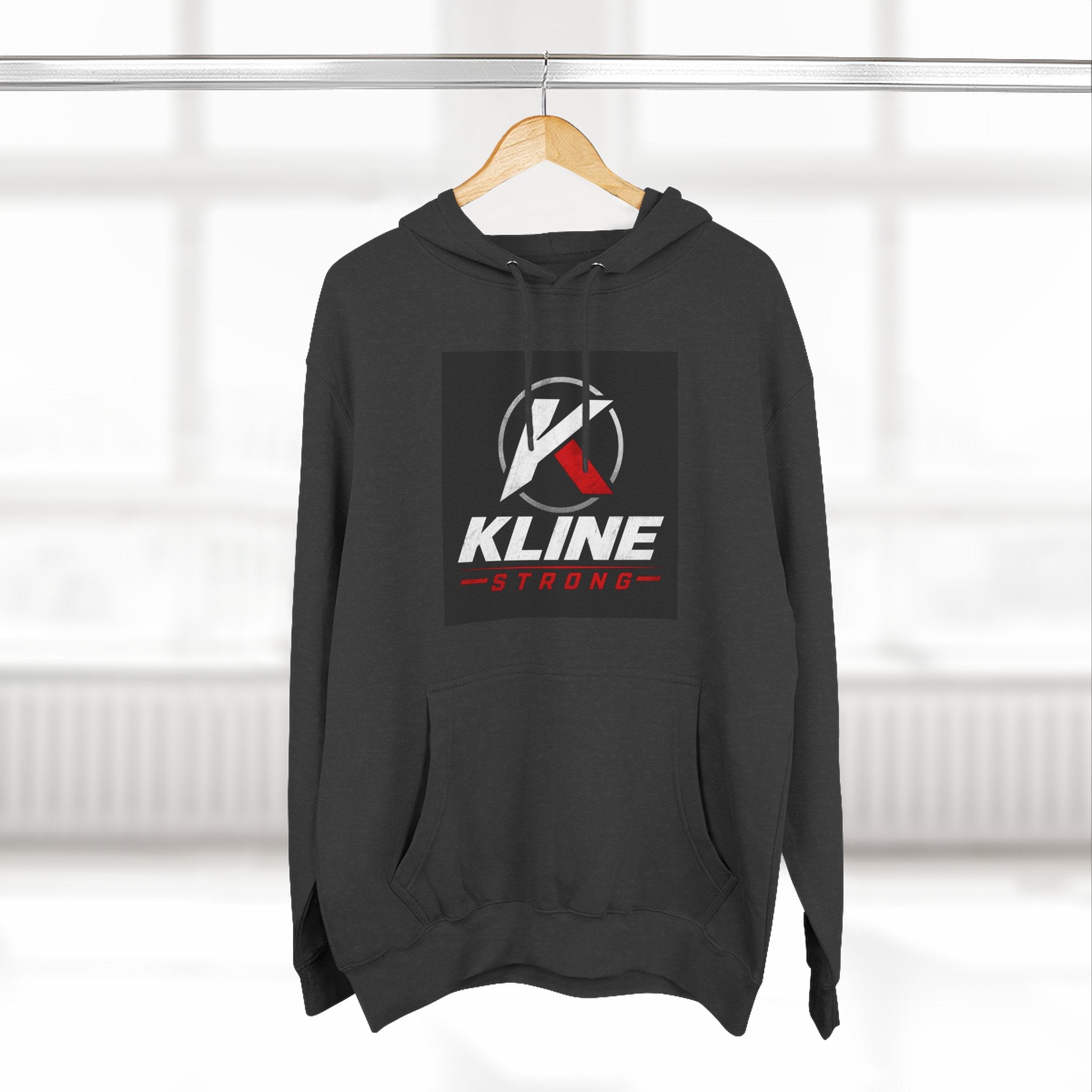 Kline Strong Three-Panel Fleece Hoodie