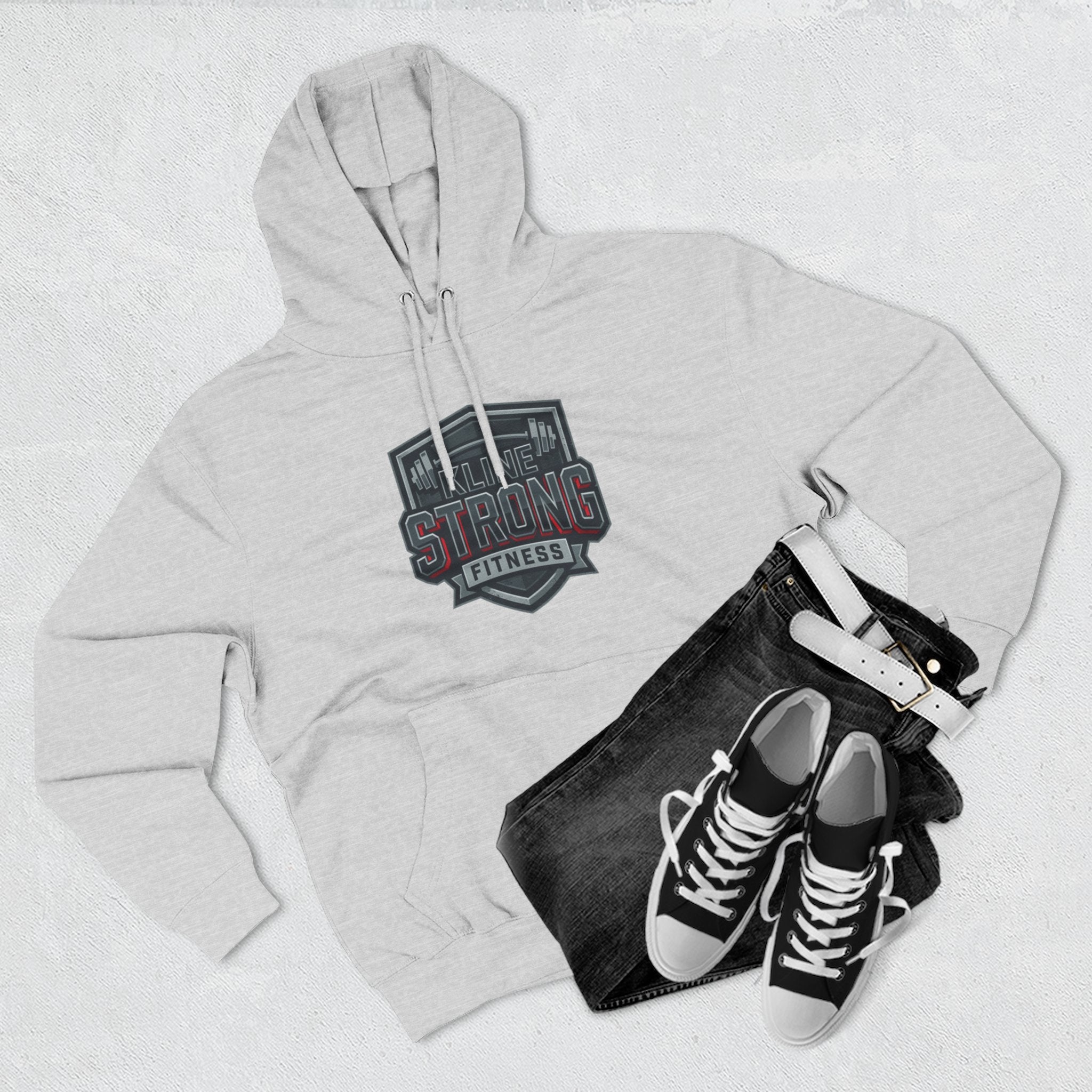 Lift It All Away Workout Hoodie — Strong Fitness Weightlifting Pullover