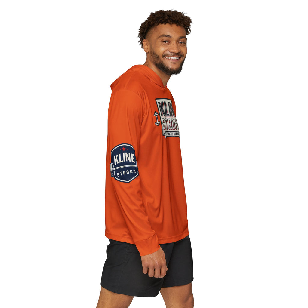 Kline Strong Fitness Hoodie — Men's Gym Warmup Hooded Shirt