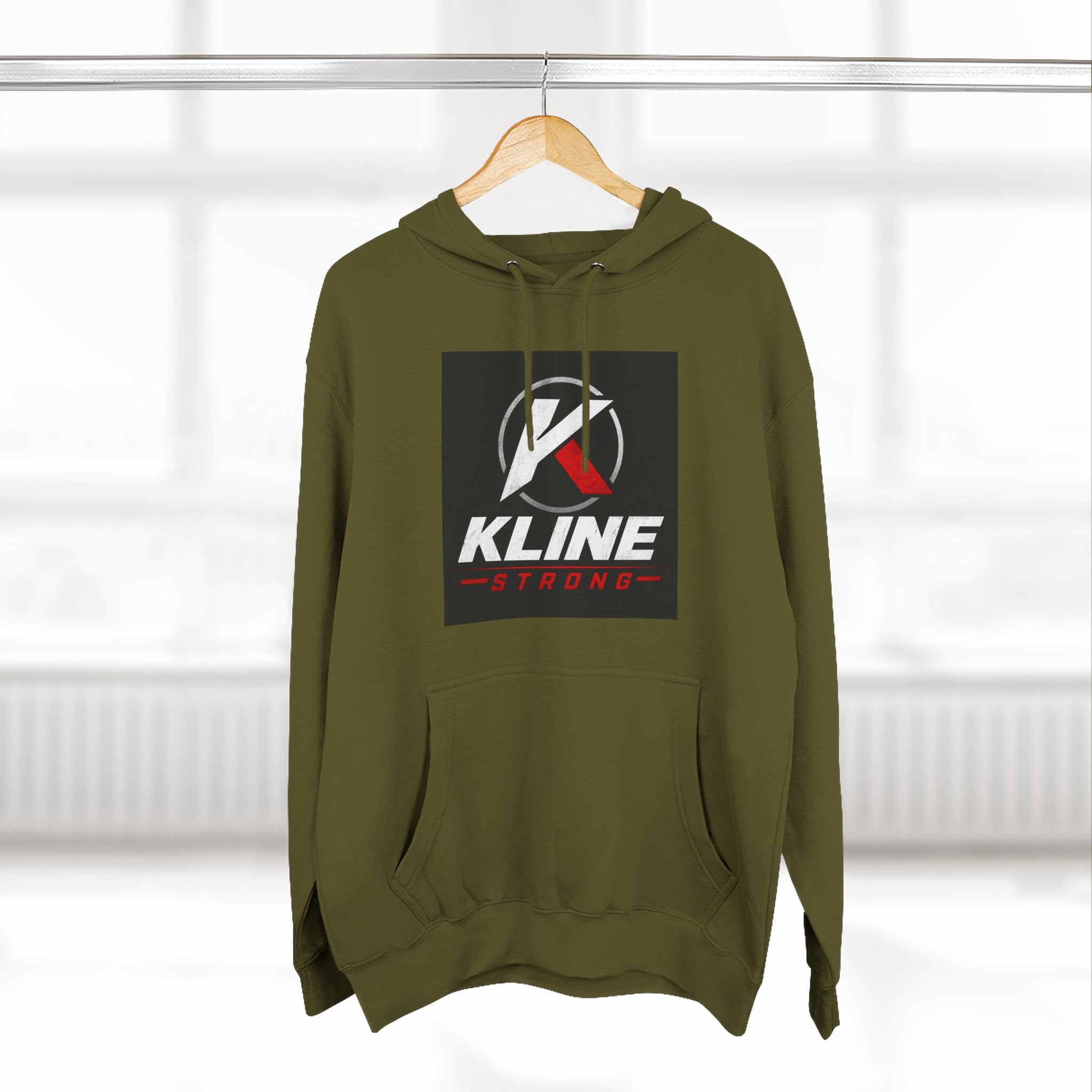 Kline Strong Three-Panel Fleece Hoodie