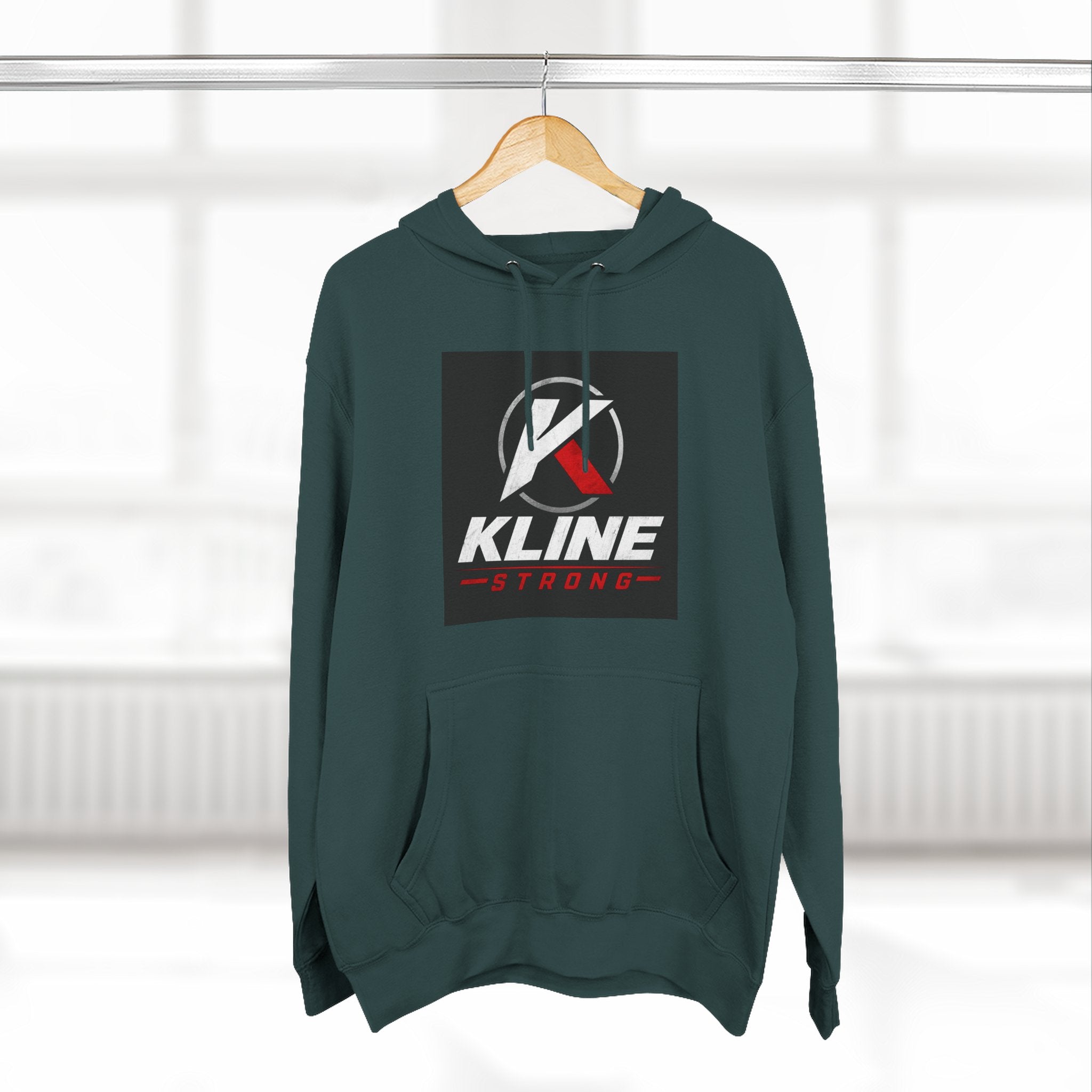 Kline Strong Three-Panel Fleece Hoodie