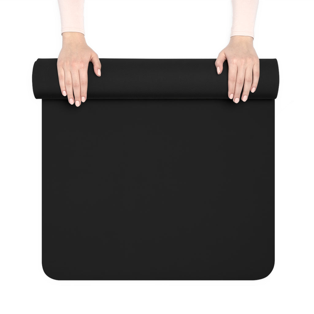 Gym Rubber Yoga Mat — "Lift It All Away" Weightlifting Design