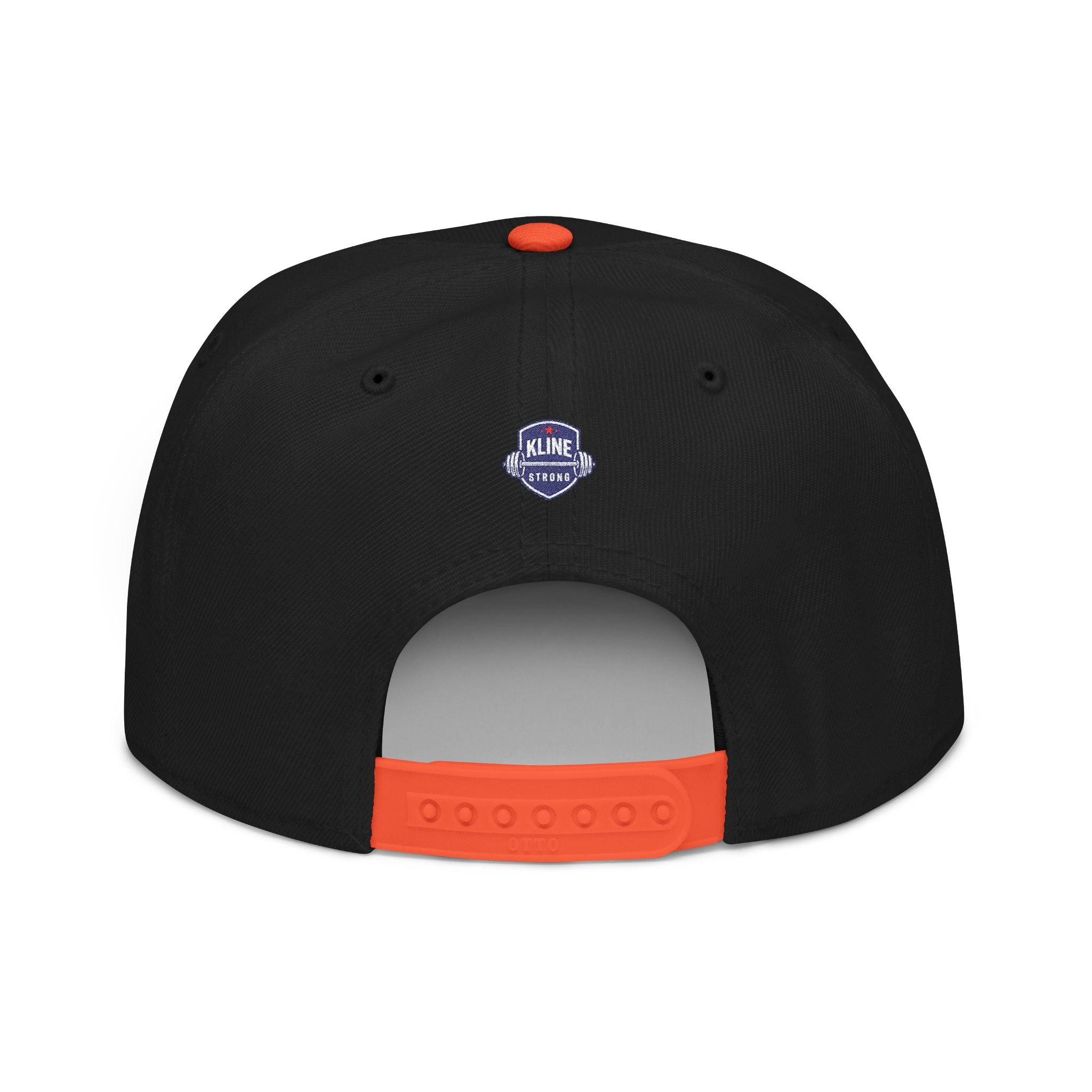 Embroidered Street Patch Snapback Hat — Red Graffiti Logo