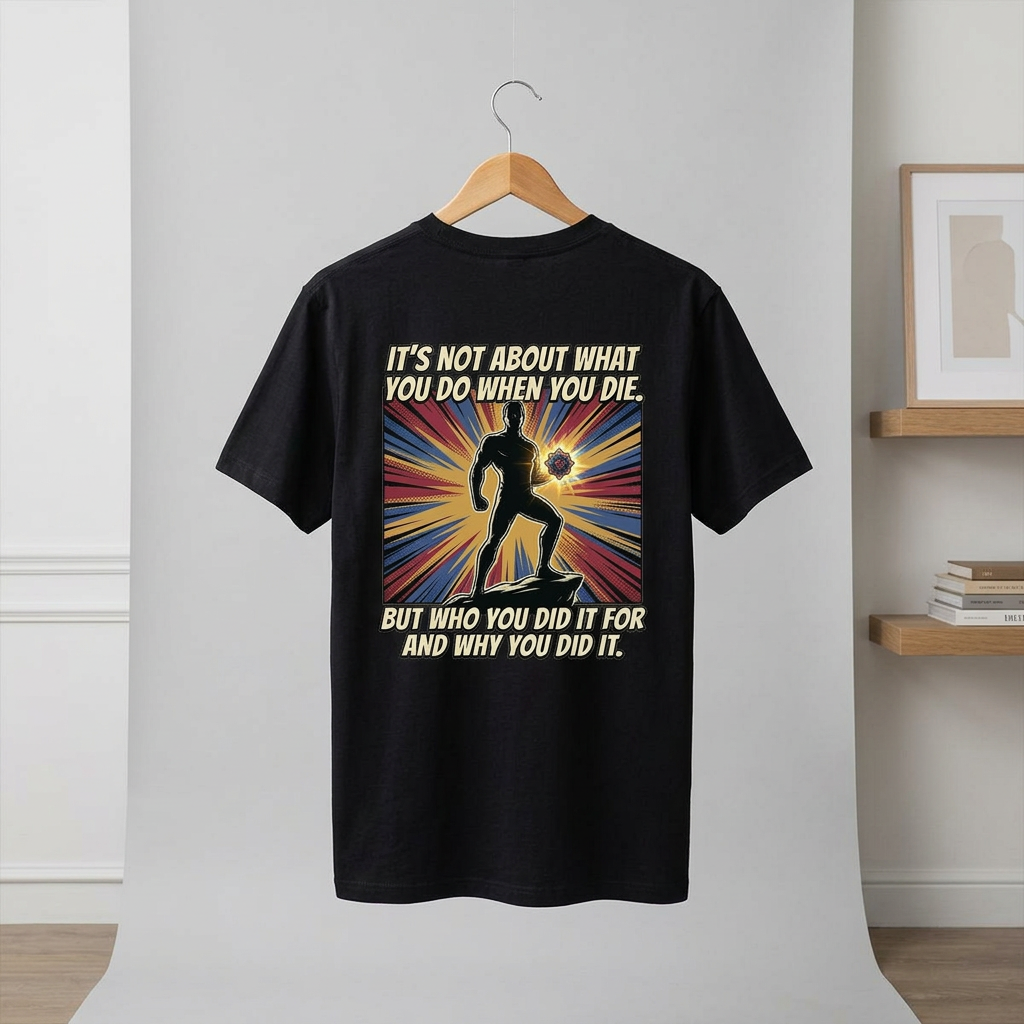 Gym Rashguard Tee — "Lift It All Away" Motivational Weightlifting Shirt