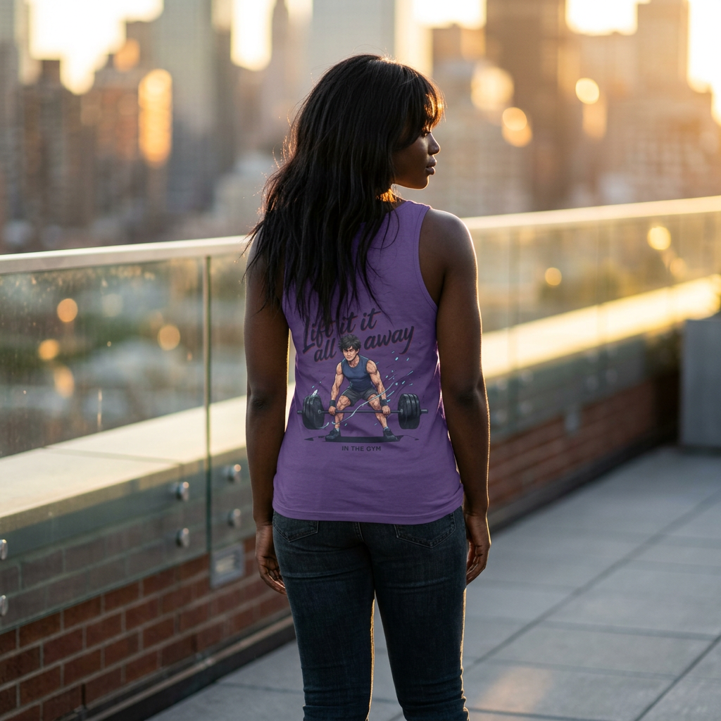 Fitness Tank Top — "Kline Strong" & "Lift It All Away" Gym Muscle Tank