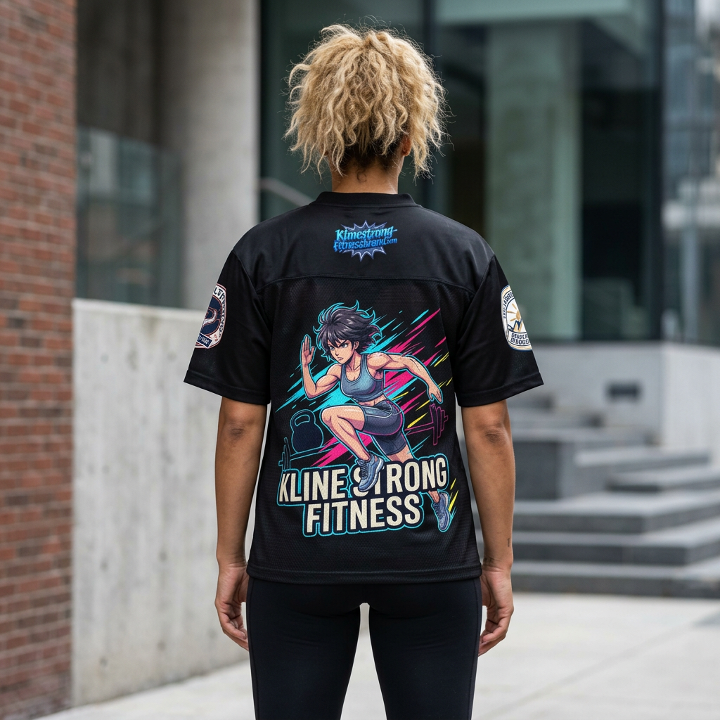 Unisex Football Jersey  lift it all away