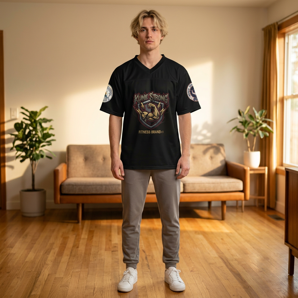 Unisex Football Jersey  lift it all away