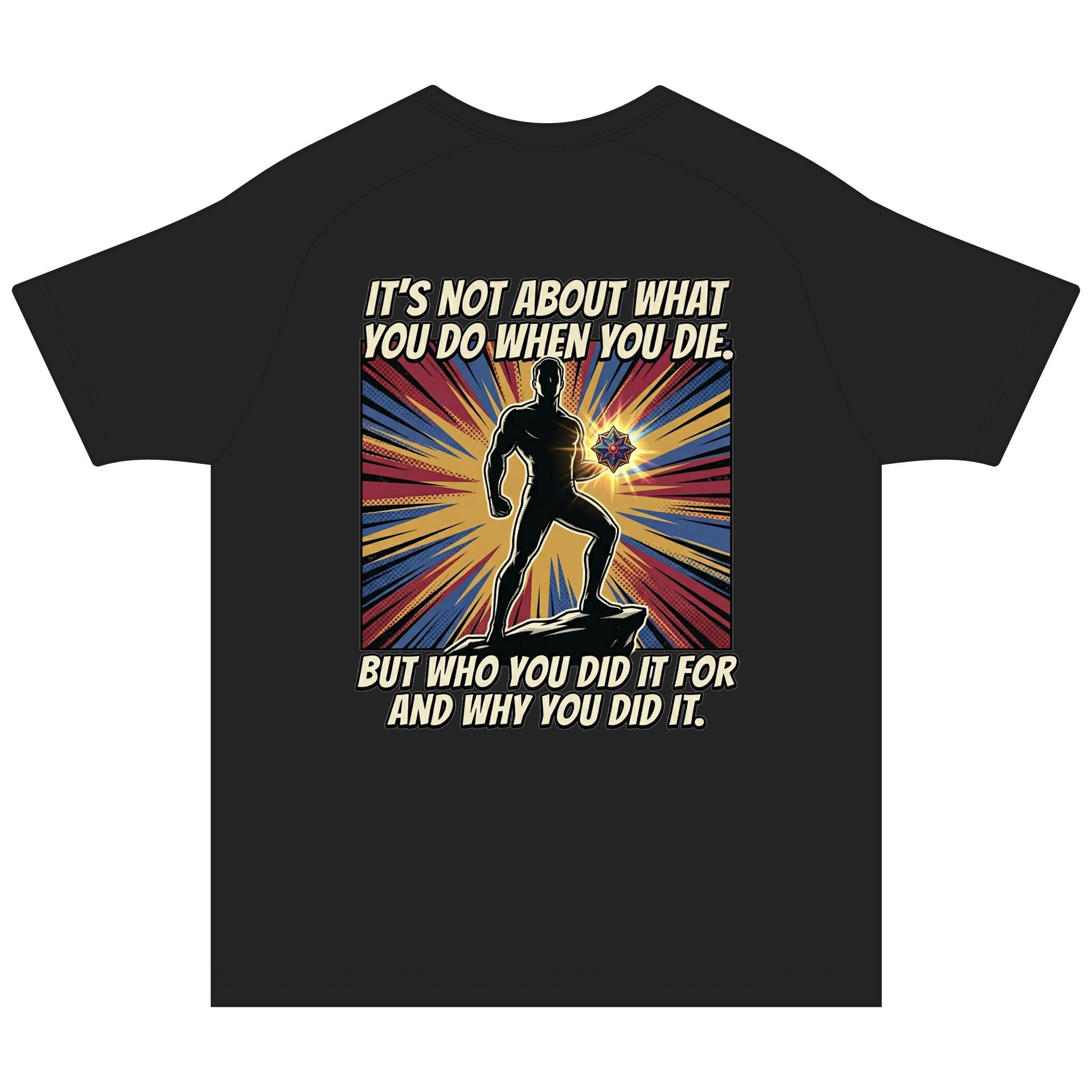 Gym Rashguard Tee — "Lift It All Away" Motivational Weightlifting Shirt