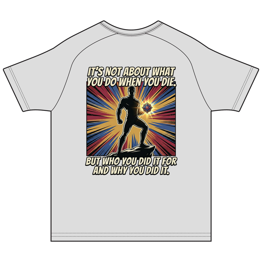 Gym Rashguard Tee — "Lift It All Away" Motivational Weightlifting Shirt