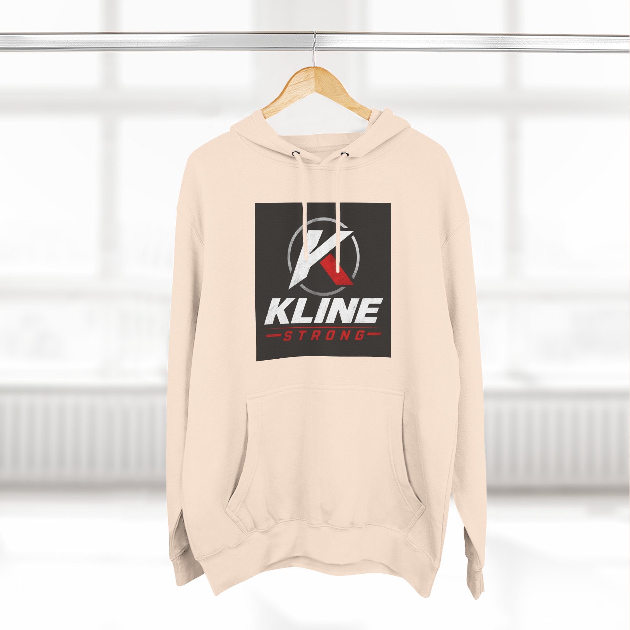 Kline Strong Three-Panel Fleece Hoodie