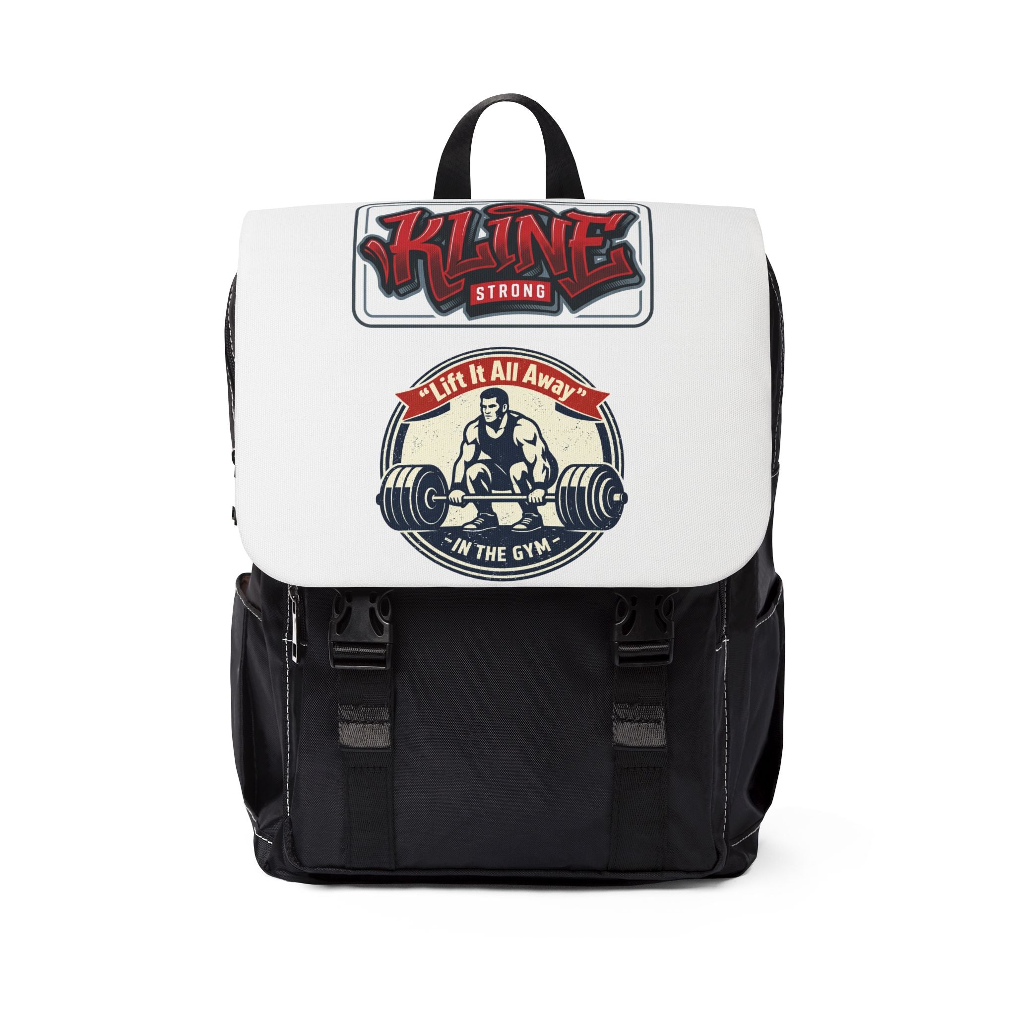 Gym Weightlifting Backpack — "Lift It All Away" Fitness Shoulder Bag