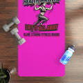 Yoga Mat — "Your Mental Health Matters" Motivational Rubber Fitness Mat