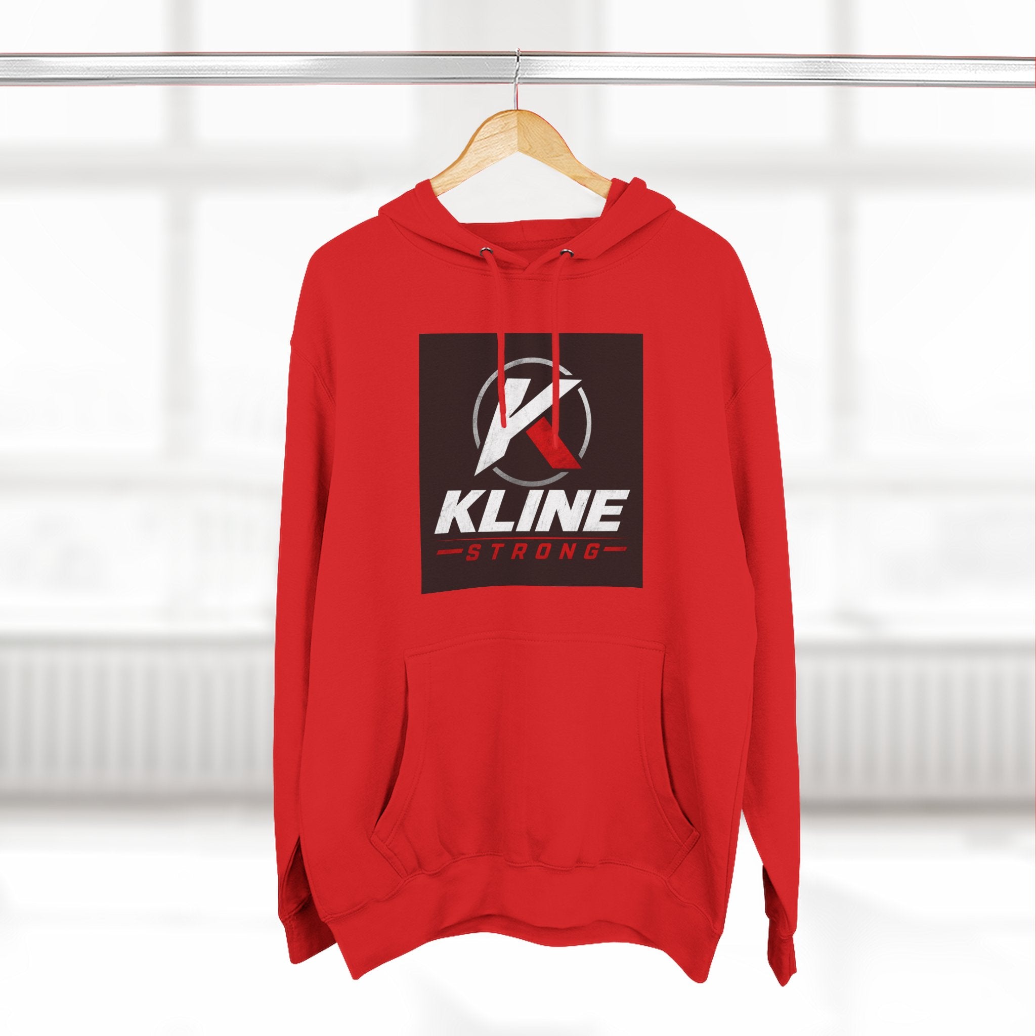 Kline Strong Three-Panel Fleece Hoodie