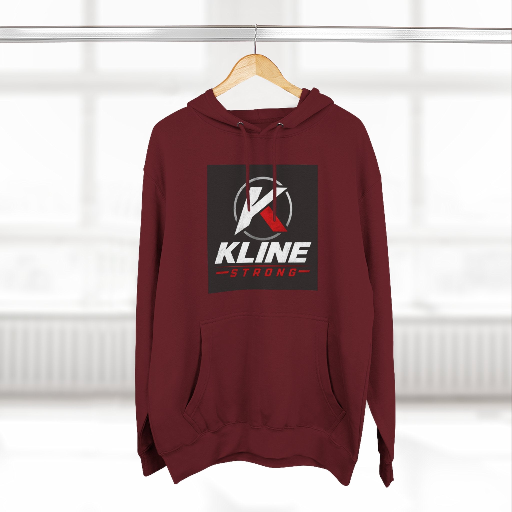 Kline Strong Three-Panel Fleece Hoodie