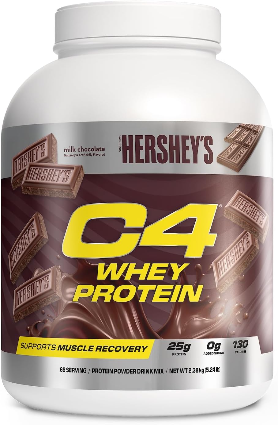C4 Whey Protein Powder, 25g of Protein for Muscle Recover, 28 Servings