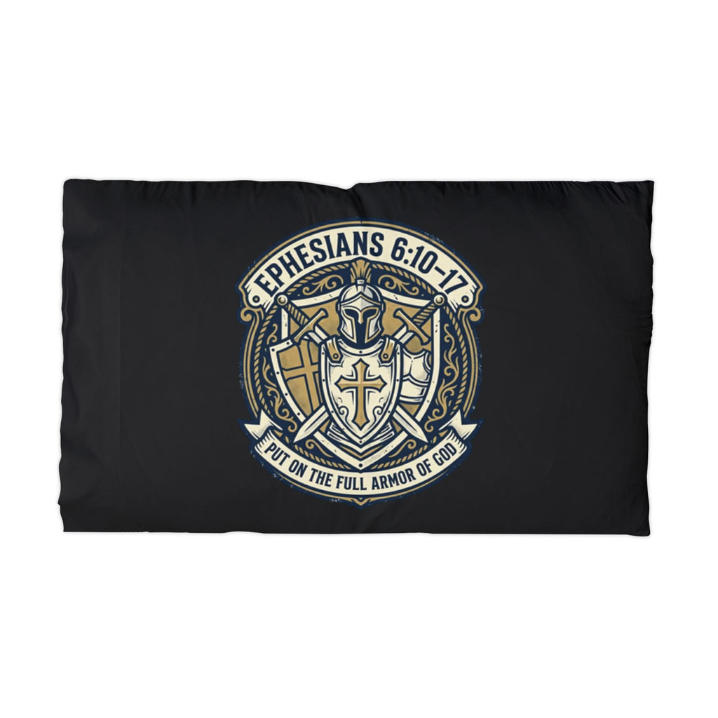 Microfiber Pillowcase — Christian Armor Ephesians 6:10-17 & Gym 'Lift It All Away' Designs