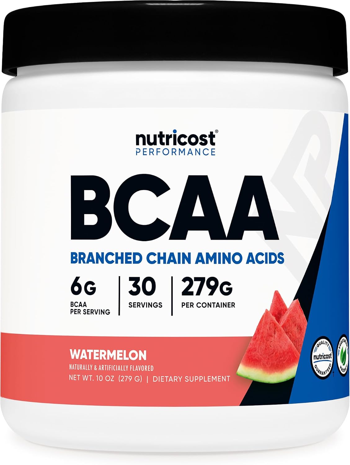 Nutricost BCAA Powder (Strawberry Kiwi, 90 Servings) - Optimal 2:1:1 Ratio