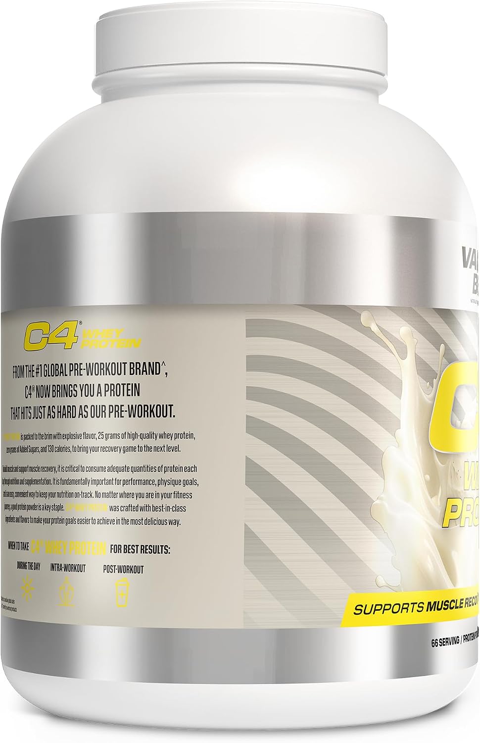 C4 Whey Protein Powder, 25g of Protein for Muscle Recover, 28 Servings