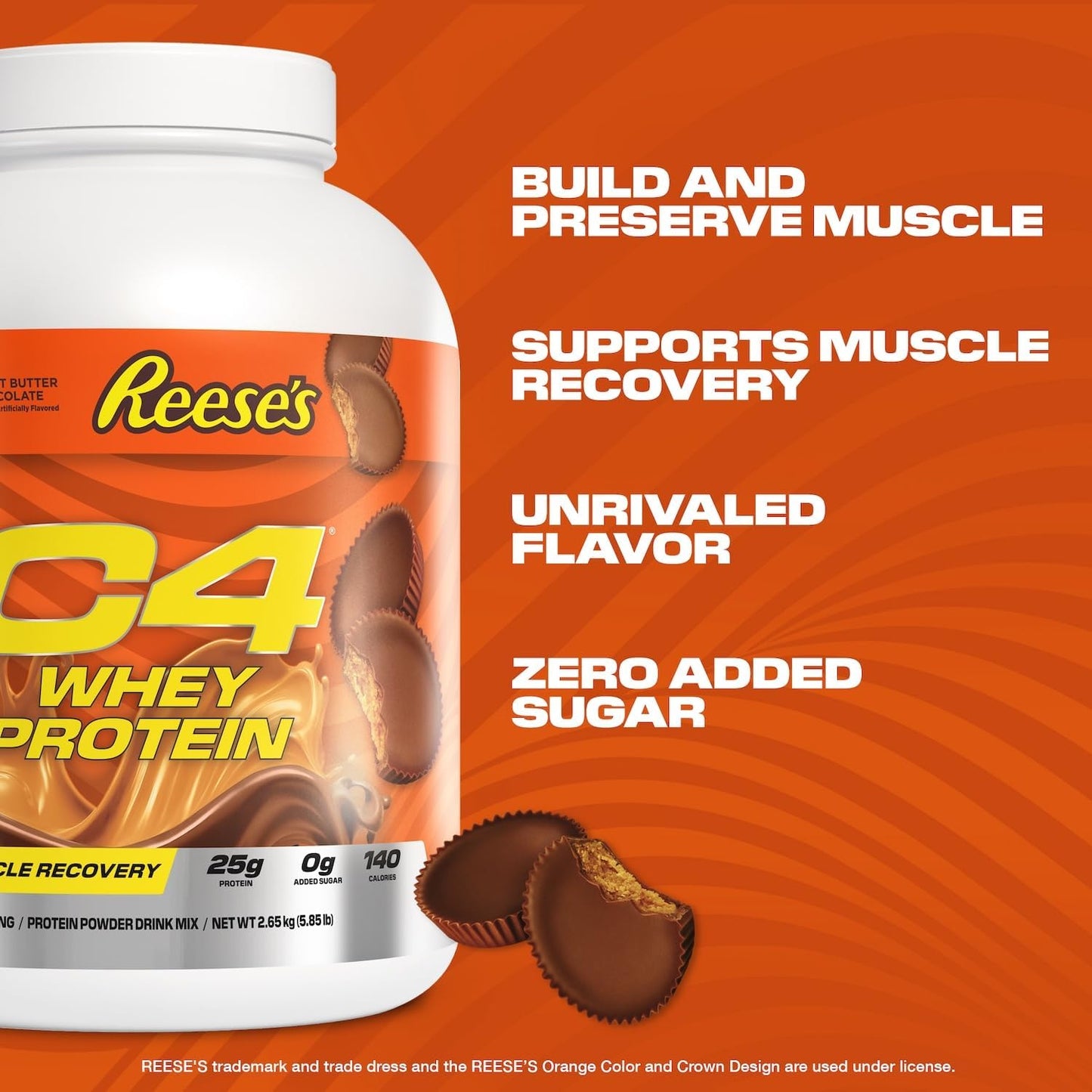 C4 Whey Protein Powder, 25g of Protein for Muscle Recover, 28 Servings