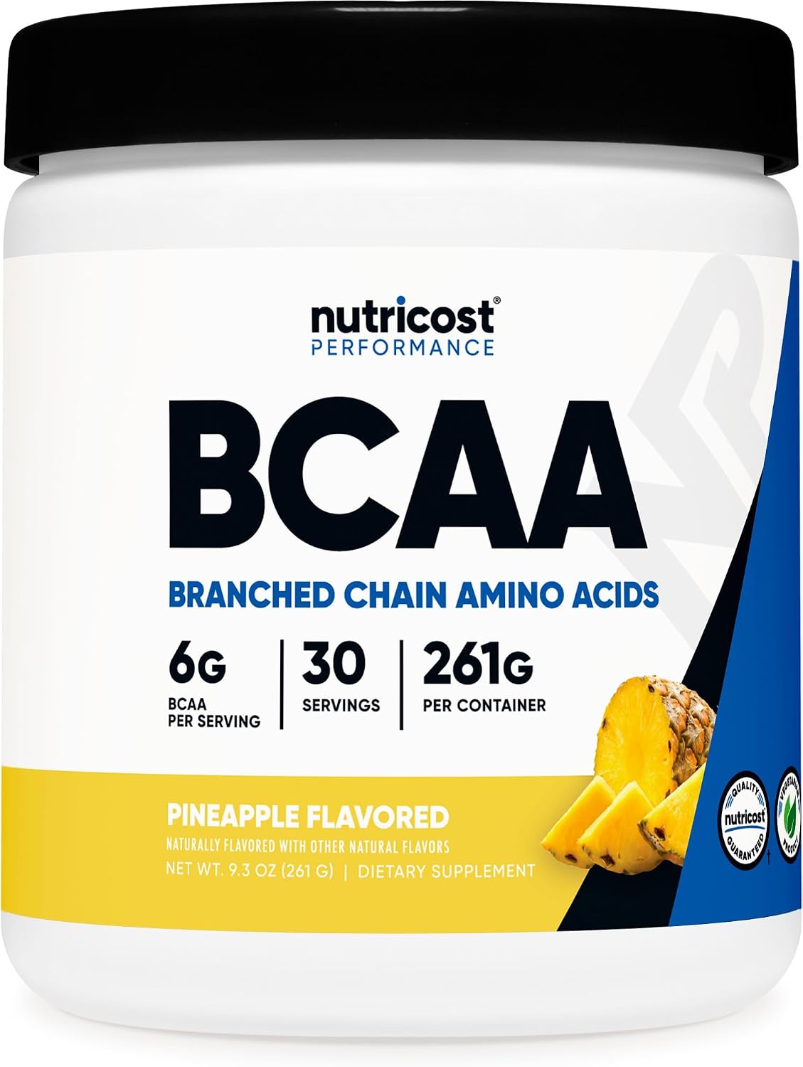 Nutricost BCAA Powder (Strawberry Kiwi, 90 Servings) - Optimal 2:1:1 Ratio