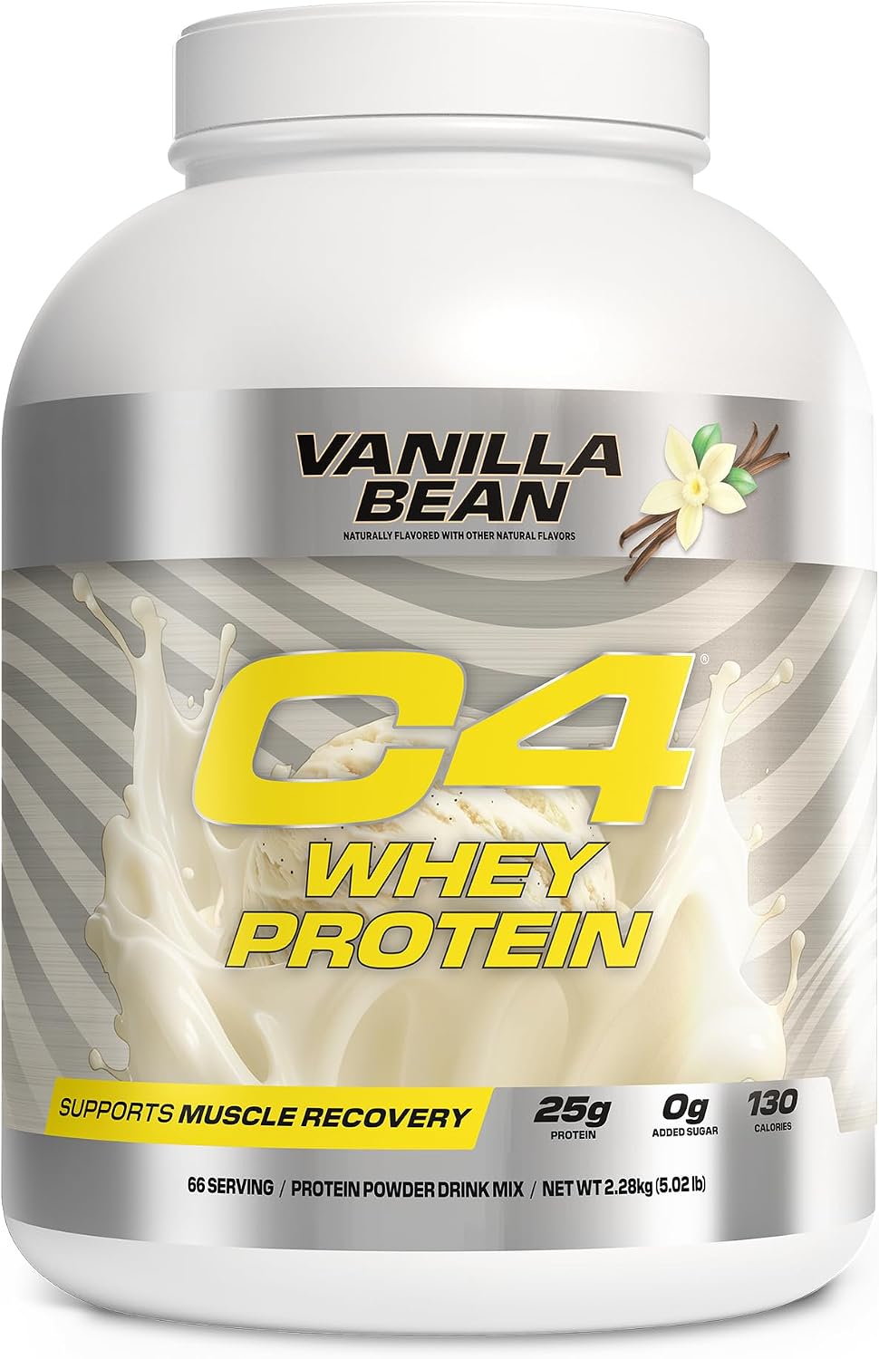 C4 Whey Protein Powder, 25g of Protein for Muscle Recover, 28 Servings