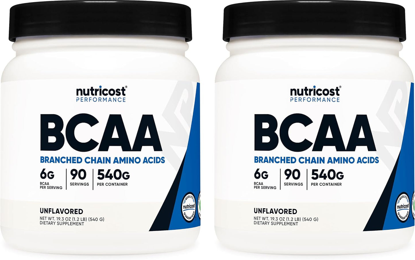 Nutricost BCAA Powder (Strawberry Kiwi, 90 Servings) - Optimal 2:1:1 Ratio