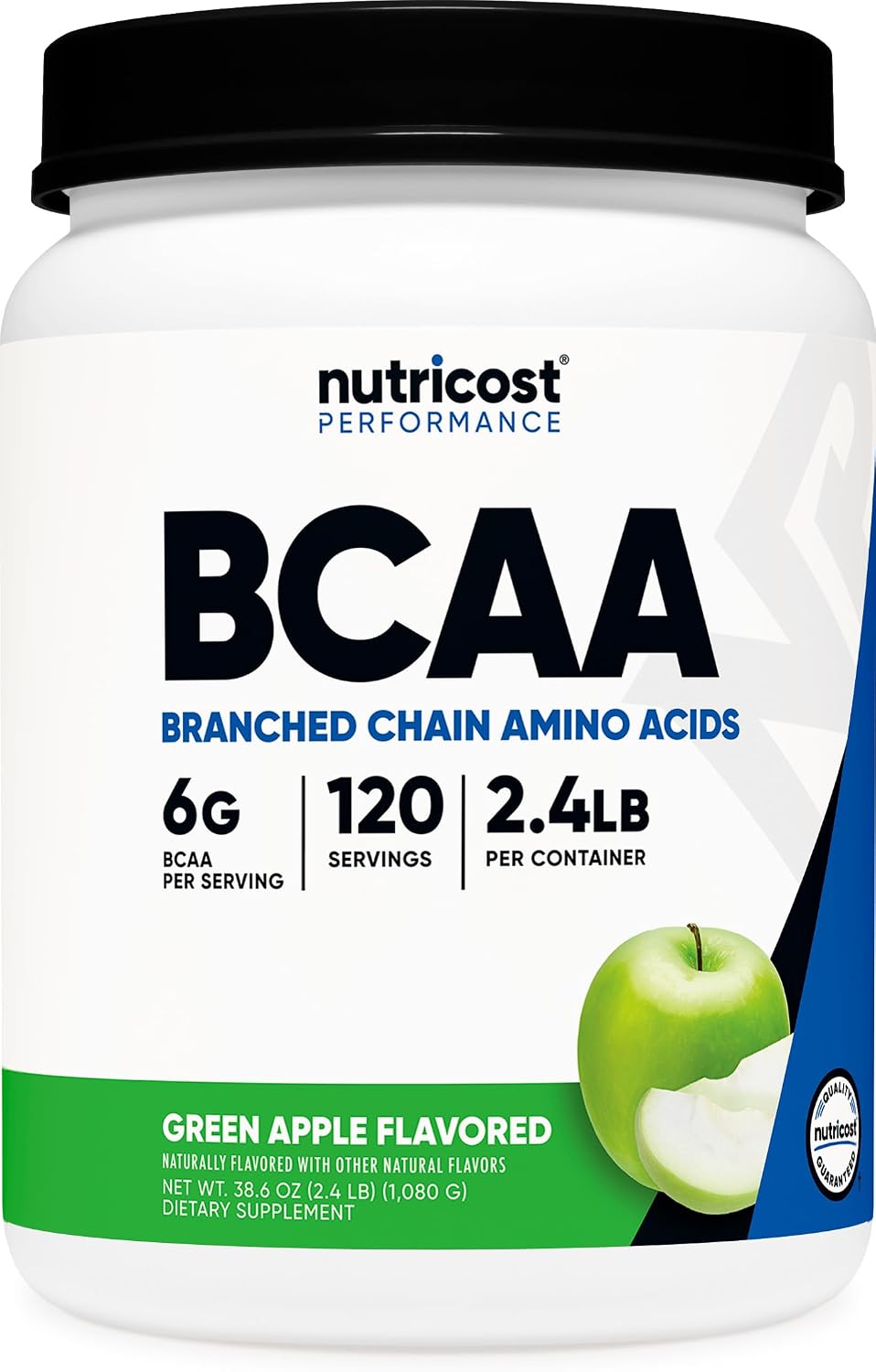 Nutricost BCAA Powder (Strawberry Kiwi, 90 Servings) - Optimal 2:1:1 Ratio