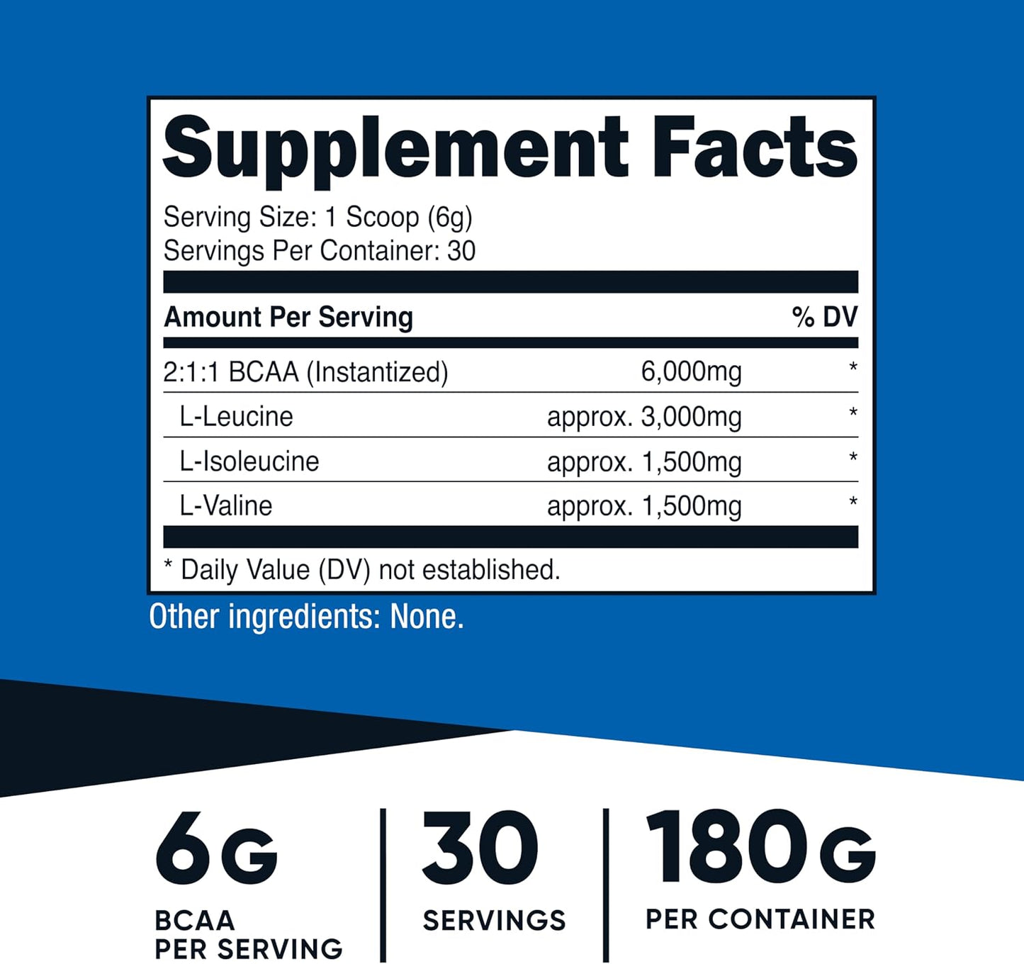 Nutricost BCAA Powder (Strawberry Kiwi, 90 Servings) - Optimal 2:1:1 Ratio