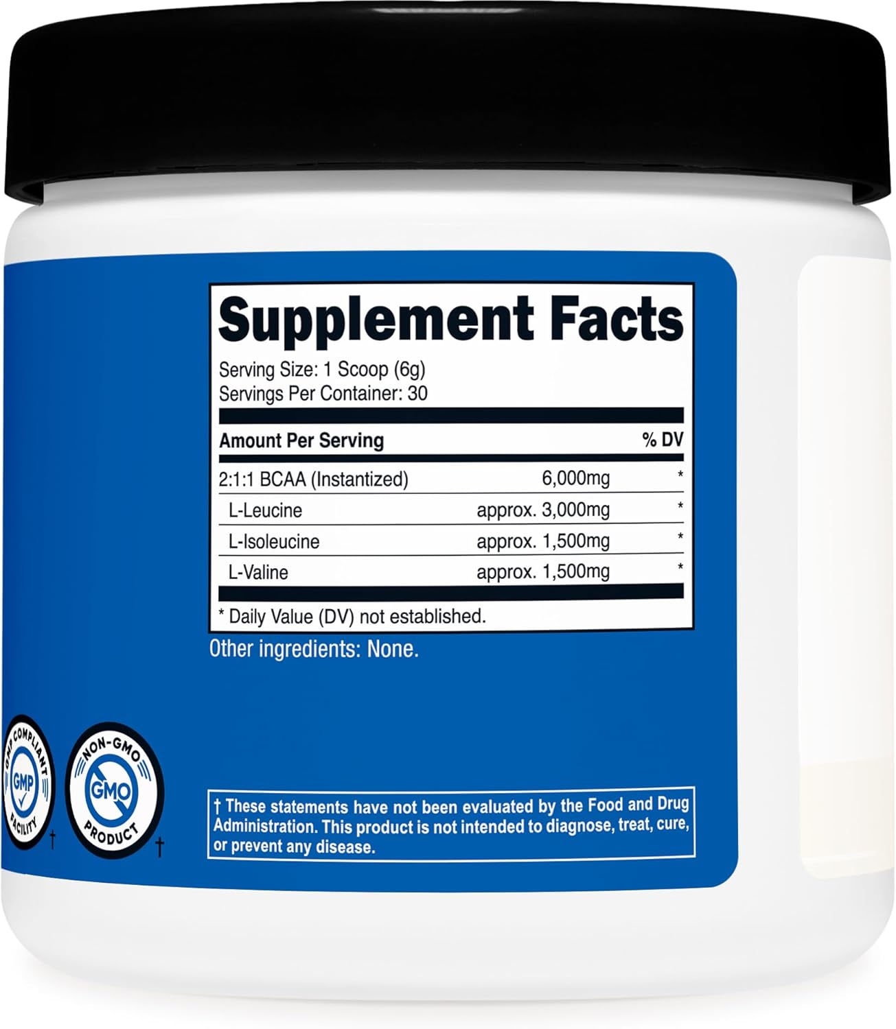 Nutricost BCAA Powder (Strawberry Kiwi, 90 Servings) - Optimal 2:1:1 Ratio
