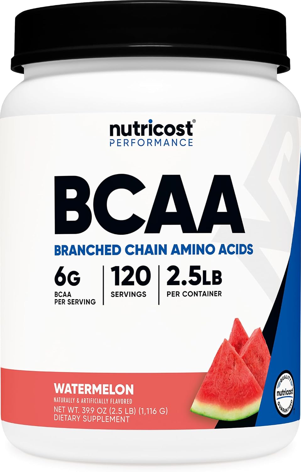 Nutricost BCAA Powder (Strawberry Kiwi, 90 Servings) - Optimal 2:1:1 Ratio