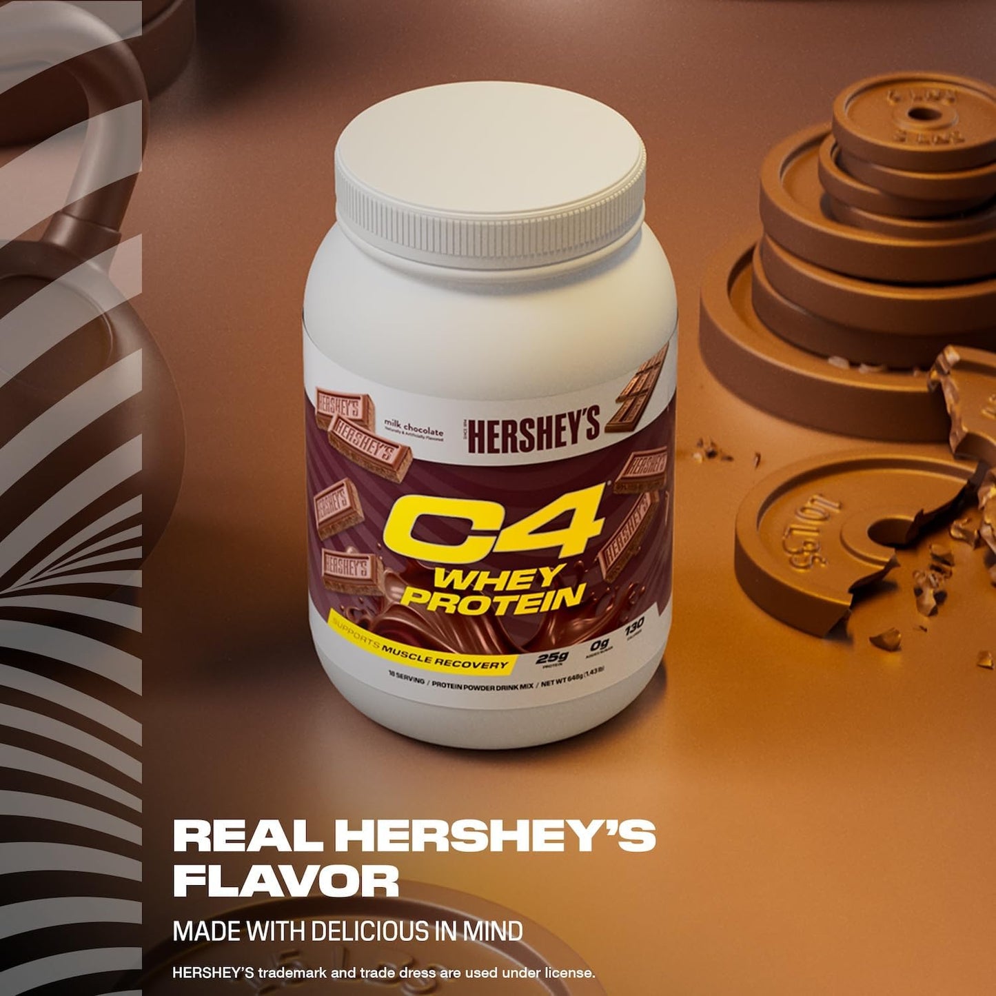 C4 Whey Protein Powder, 25g of Protein for Muscle Recover, 28 Servings