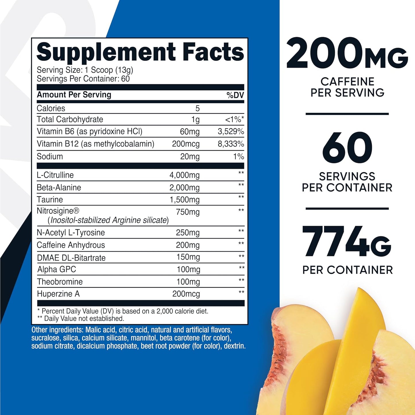 Nutricost Pre-Workout Complex Powder (Blue Raspberry) 30 Servings | Pre-Workout Supplement with Beta-Alanine, Taurine & Amino Acids