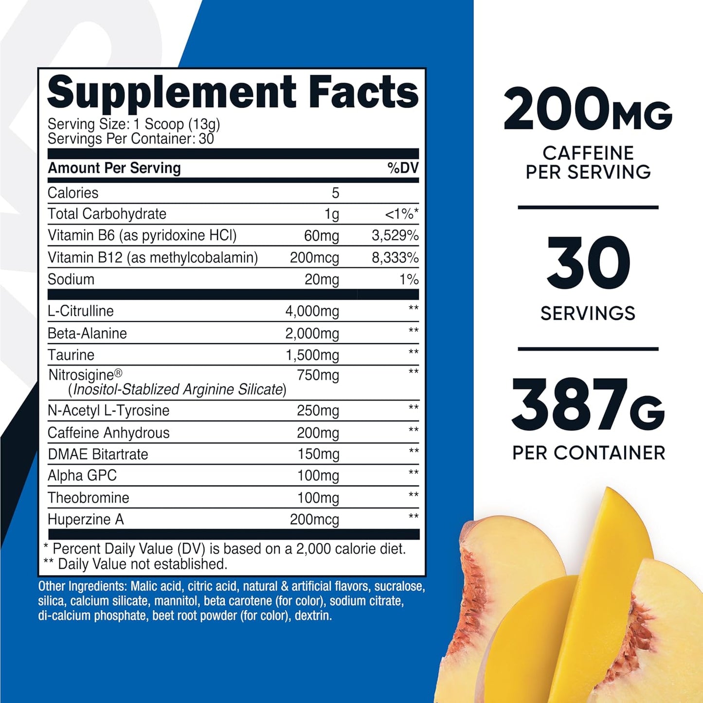 Nutricost Pre-Workout Complex Powder (Blue Raspberry) 30 Servings | Pre-Workout Supplement with Beta-Alanine, Taurine & Amino Acids